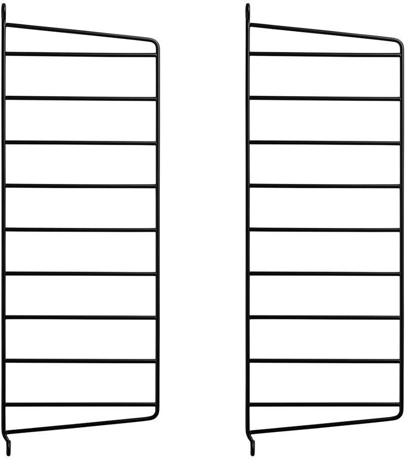 String Wall ladder black 50x20 cm pack of 2 (SW5020-13-2)