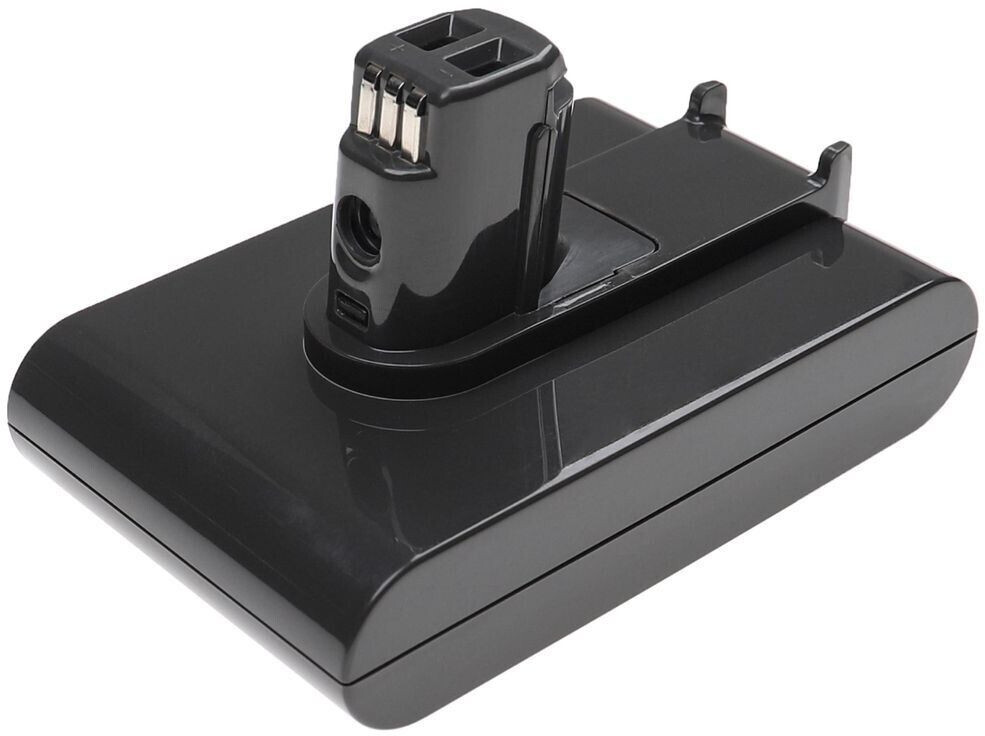 EXTENSILO 1x battery replacement for Dyson 17083-4810, 17083-5010, 17083-11 10, 17083-01-03, 17083-3009 for vacuum cleaner dark gray (2500 mAh, 14.8 V, Li-Ion)