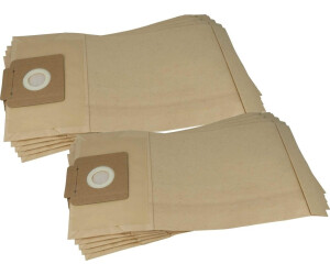 vhbw 10x kompatibel mit Kärcher T 12/1 eco!effciency, T 12/1 Professional, T 12/1 Edition - Papier, 42cm x 22cm braun
