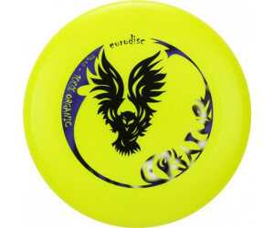Eurodisc 4.0 Ultimate Frisbee 175g – 100% Matières Renouvelables, Made In Germany, Motif Creature, Compétition WFDF, Blanc