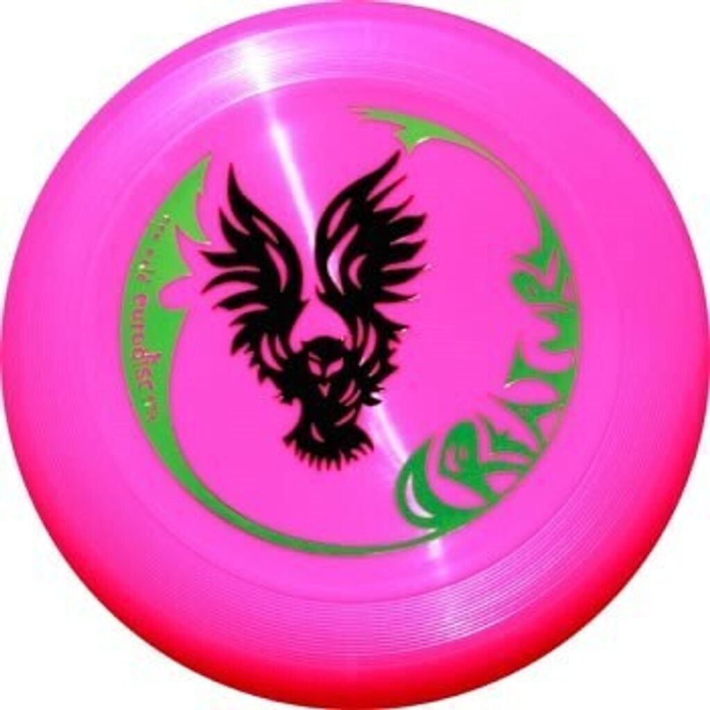 Eurodisc 175g Ultimate Frisbee, Wettkampfscheibe - Stabiler Flug über 100m, Aus Bio-Kunststoff, Made In Germany, Creature Design