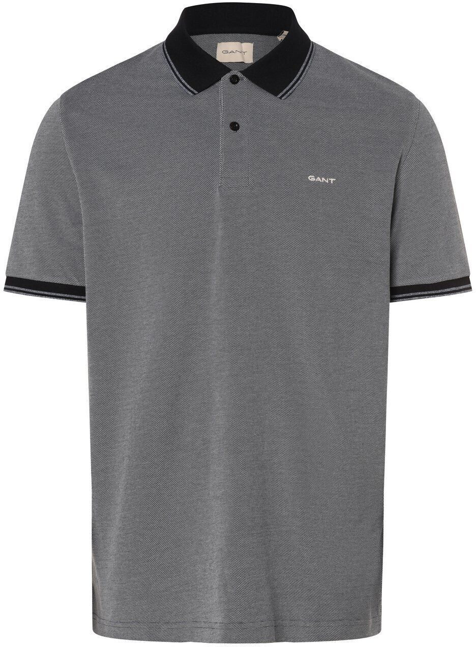 GANT Oxford piqué polo shirt (2057029) dusty blue sea