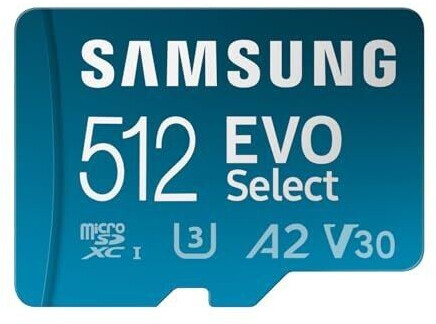 Samsung EVO Select (2024) microSDXC 512GB