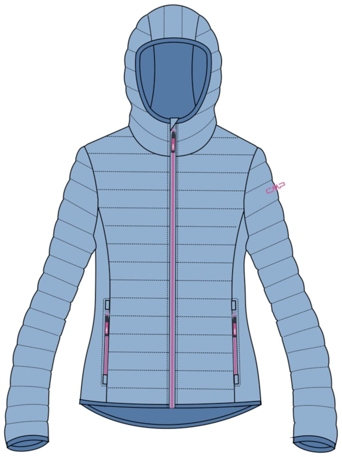 CMP Kid G Jacket Fix Hood (34Z5155)