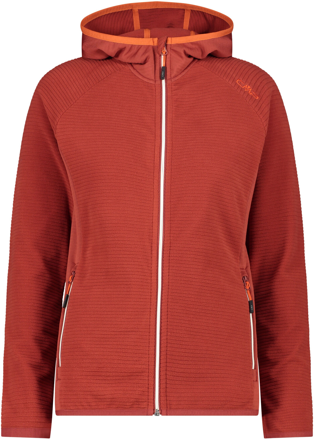 CMP Woman Fleecejacket Fix Hood (32G5906) granata