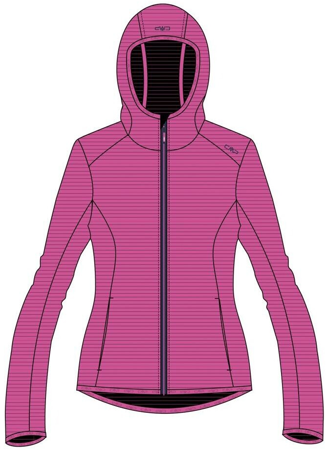 CMP Kid G Fix Hood Jacket (33E6935) fuxia