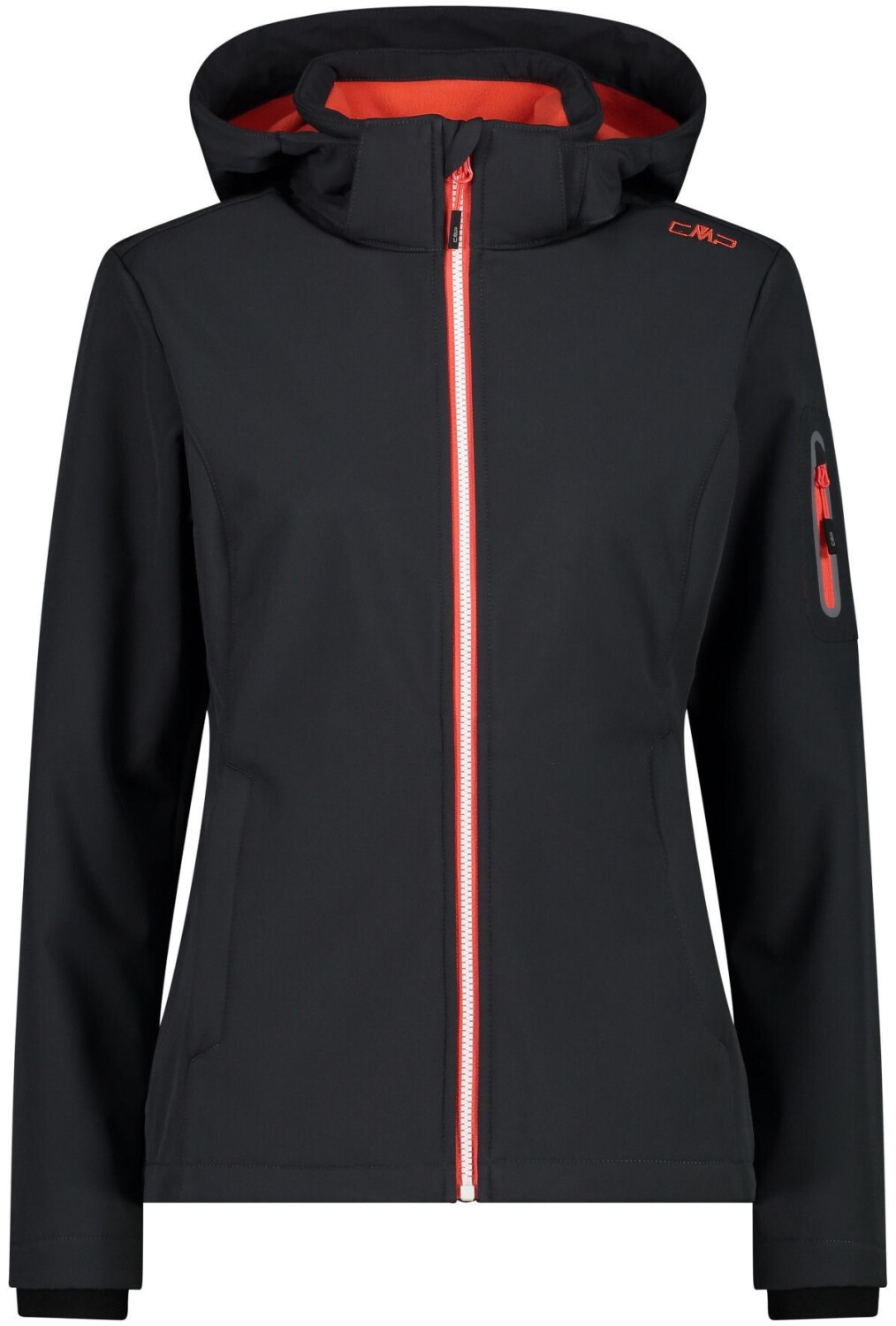 CMP Woman Jacket Zip Hood (39A5006) antracite/papavero