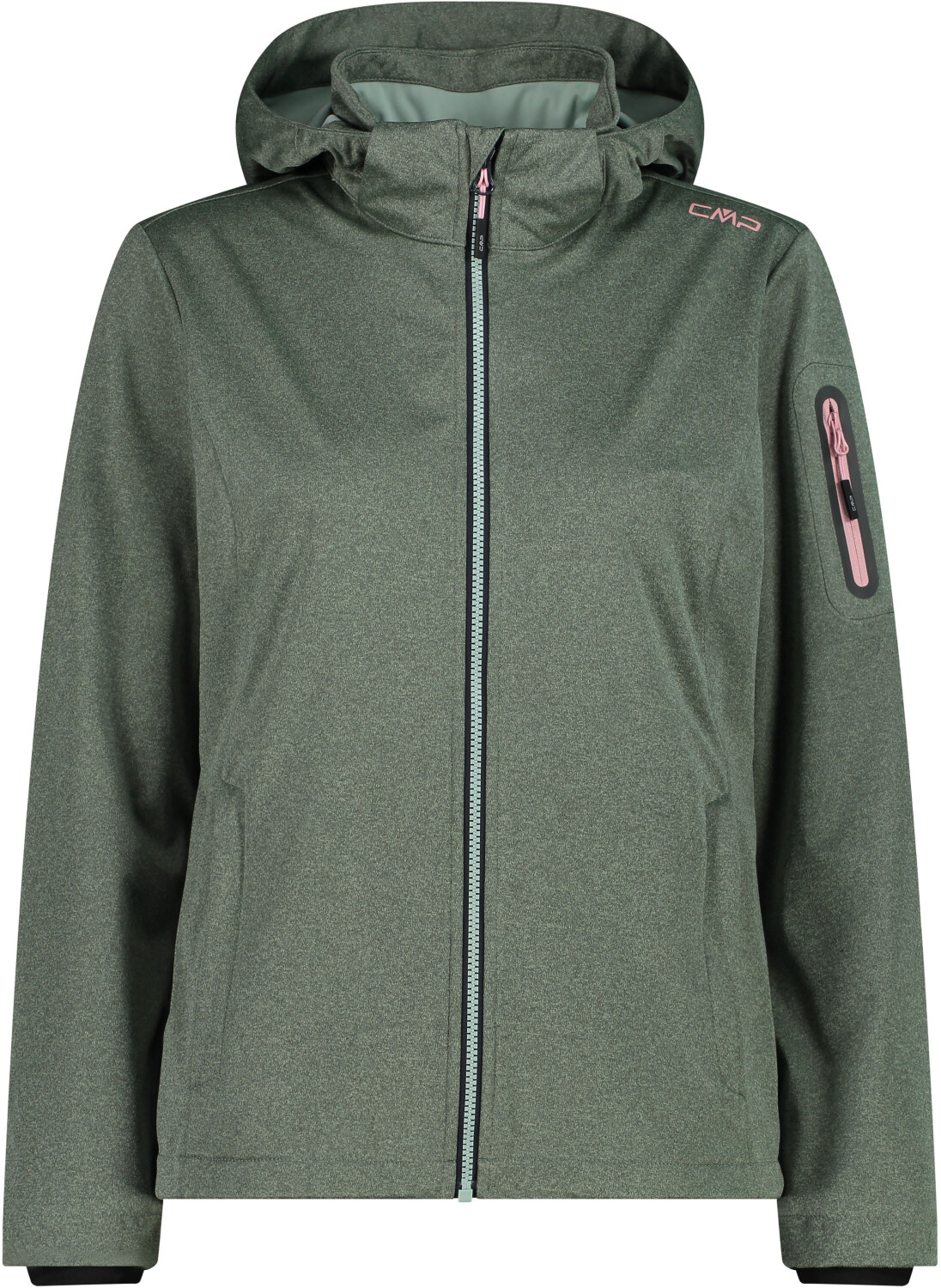 CMP Woman Jacket Zip Hood (39A5016M) darker jade mel.