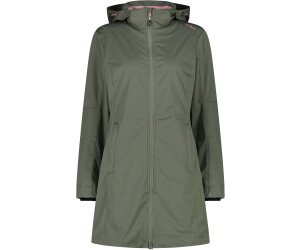 Veste Femme CMP Woman Jacket Zip Hood - Polyester Blanc - Capuche - Neuf Avec étiquettes