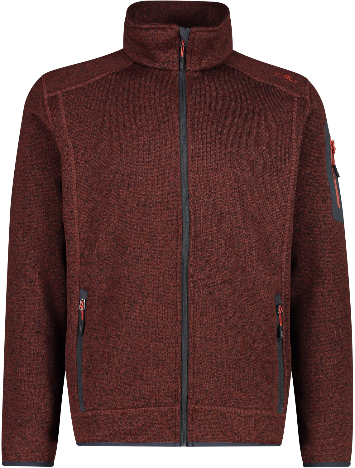CMP Knitted Jacket (3H60747N) rust/antracite