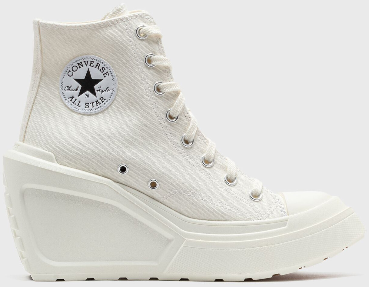 Converse Chuck 70 De Luxe Wedge Platform cream/black/cream