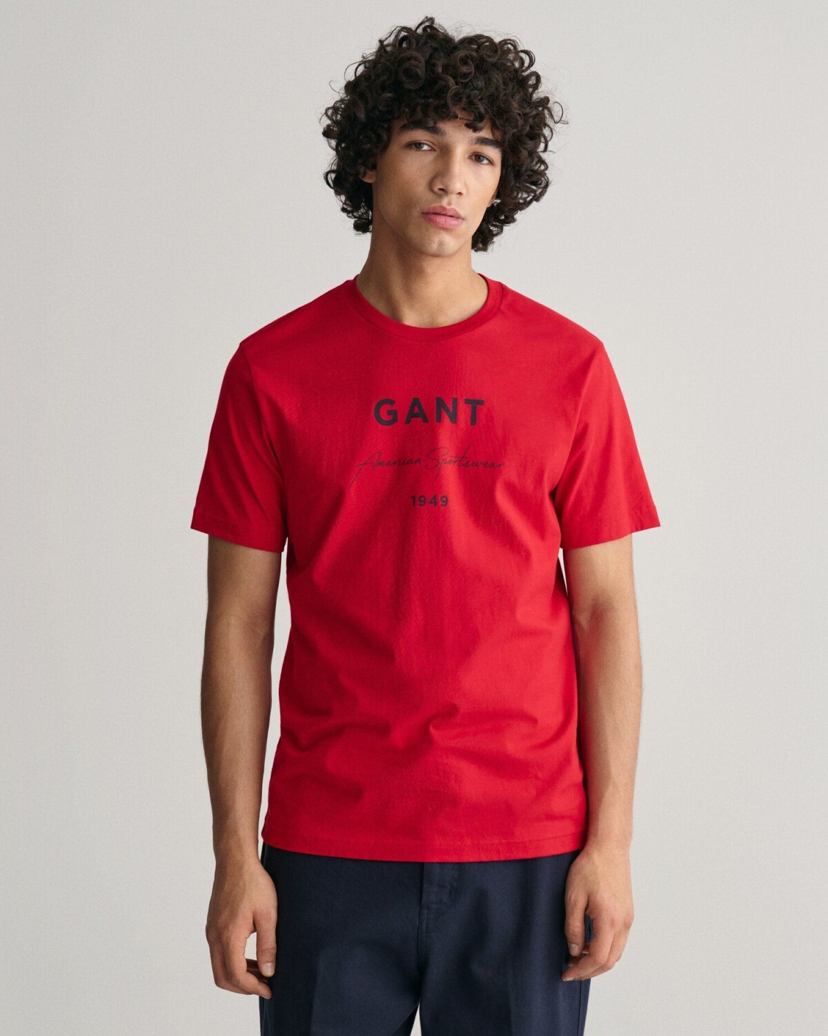 GANT Script Graphic T-Shirt (2013070) ruby red