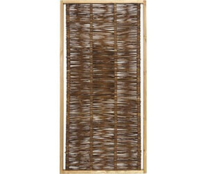 Hornbach Sichtschutz Weide geolt 90 x 180 cm braun ab 59 00 Preisvergleich bei idealo