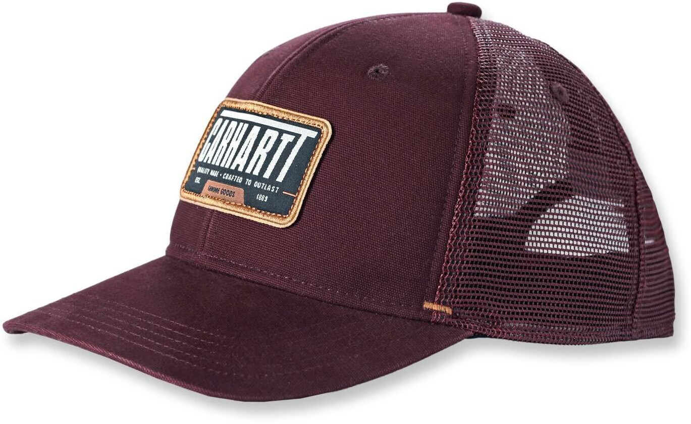 Carhartt Canvas Mesh-Back Graphic Cap (105971) port