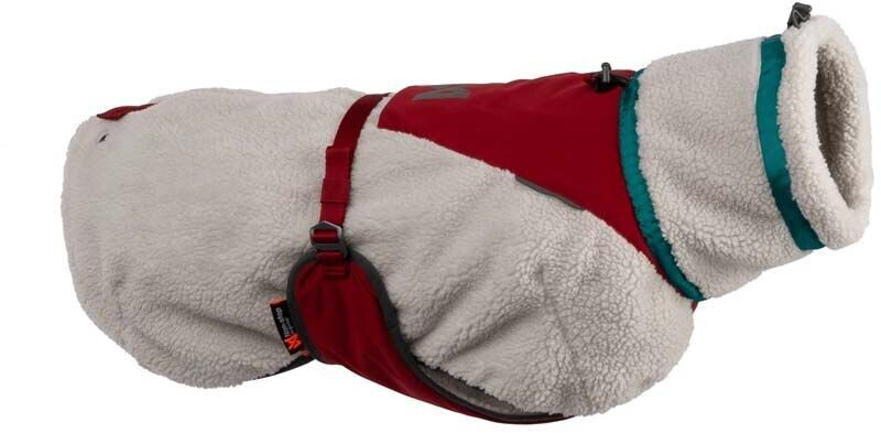 Non-stop dogwear Trekking Fleece Jacket Grey/Wine/Teal