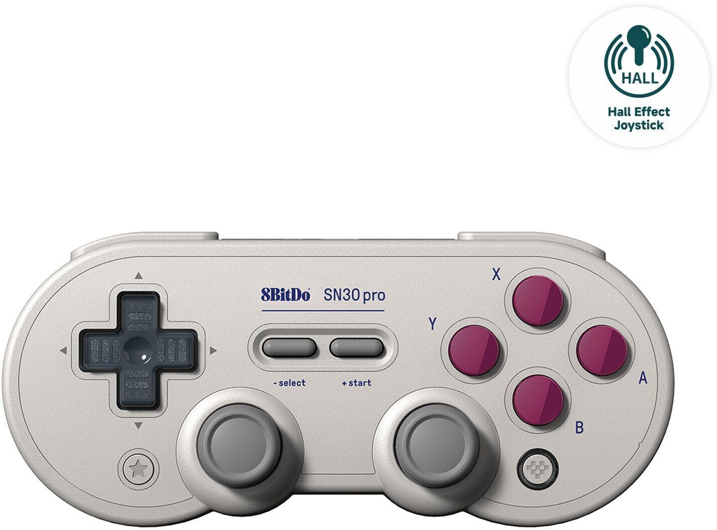 8bitdo SN30 Pro with Hall Effect Joystick (G Classic Edition)