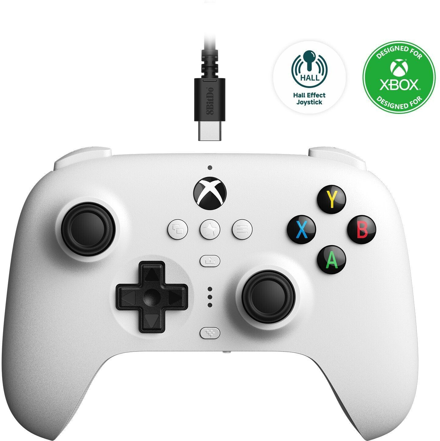 8bitdo Ultimate Wired Controller for Xbox with Hall Effect Joystick