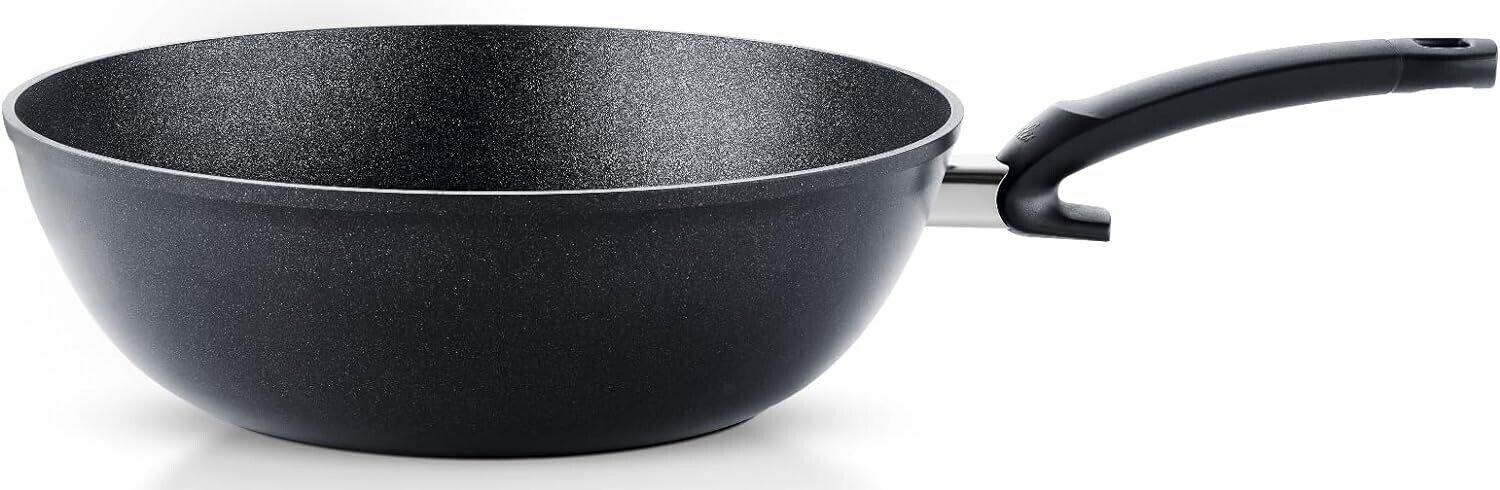 Fissler Adamant Wok Pan Ø30cm 5,2l Black