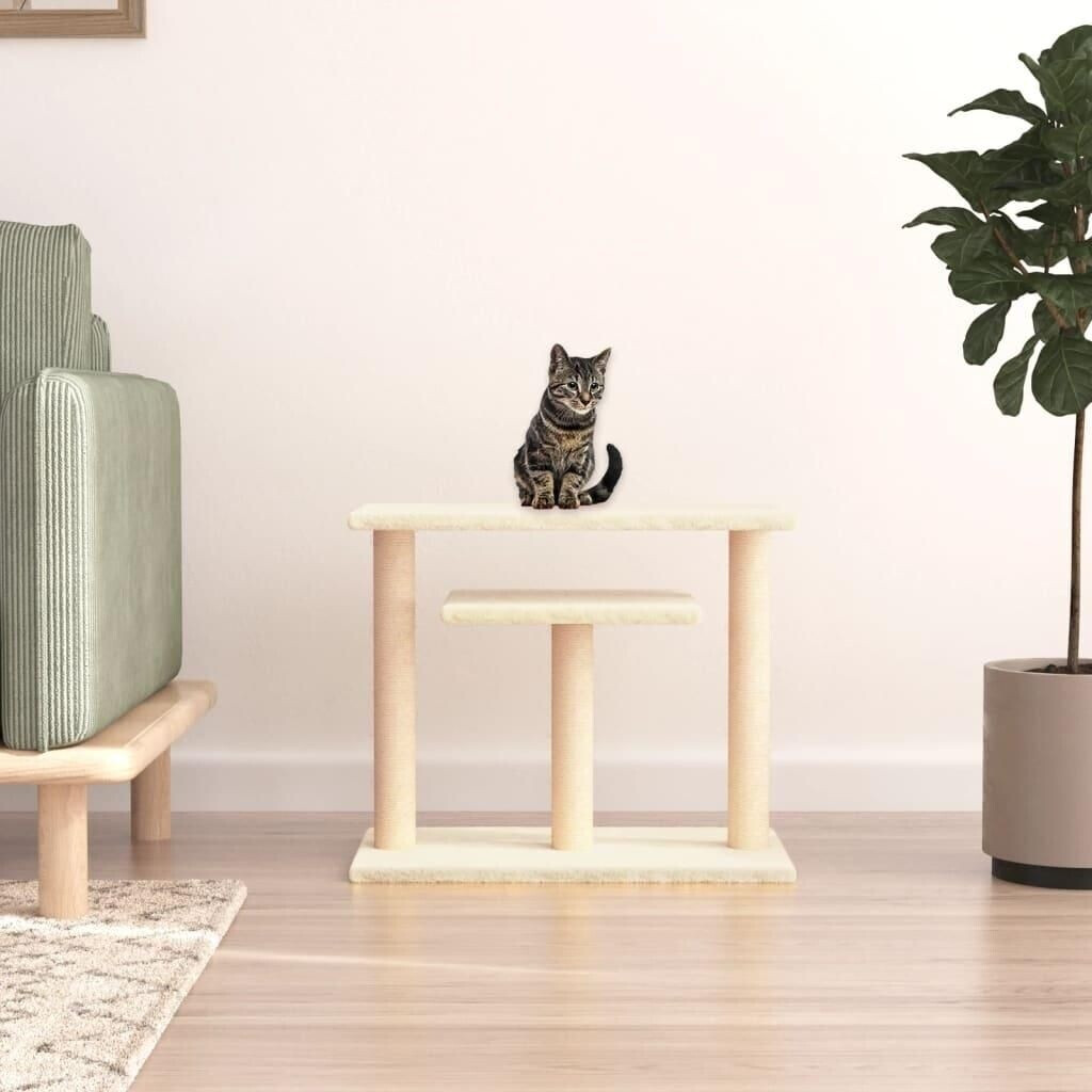 vidaXL Arbre à chat avec plateformes 62,5 cm gris foncé (172048)