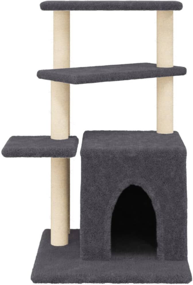 vidaXL Arbre à chat gris foncé vidaXL Arbre à chat gris foncé
