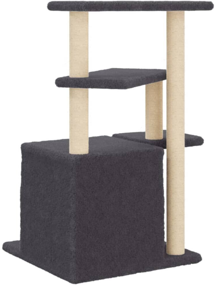 vidaXL Arbre à chat gris foncé vidaXL Arbre à chat gris foncé