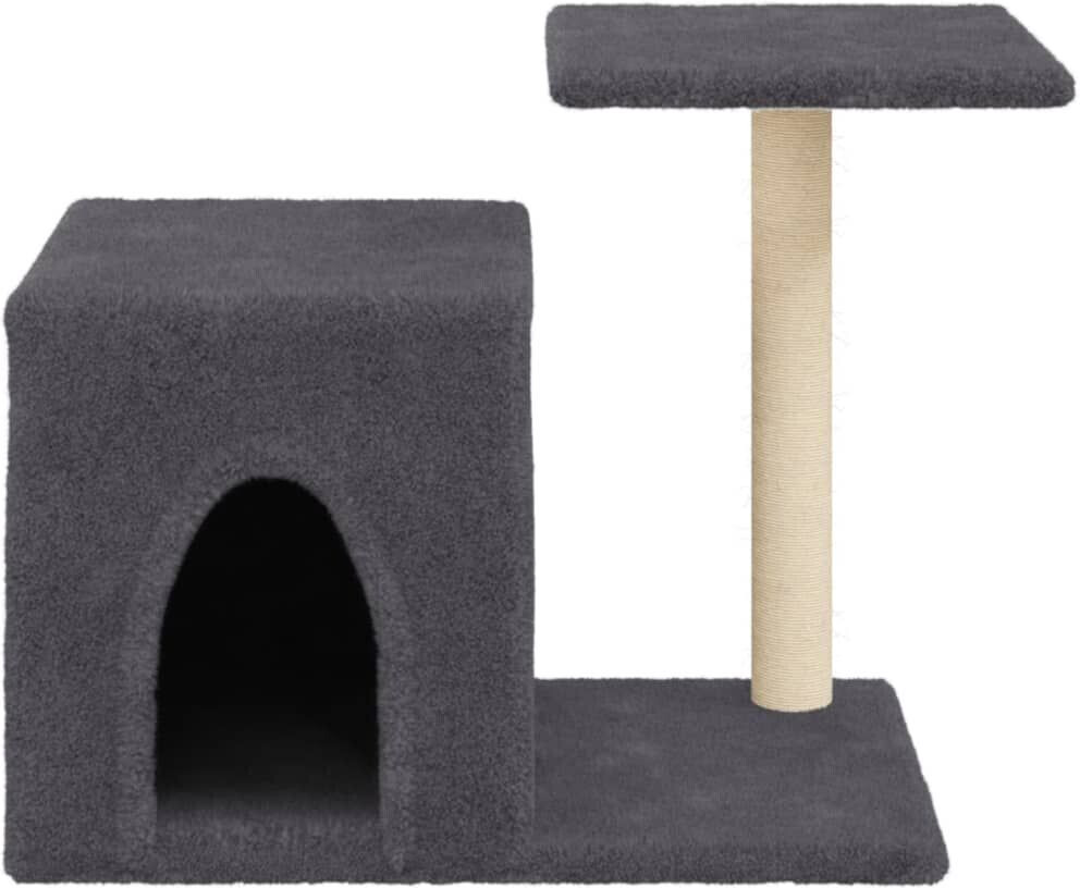 vidaXL Arbre à chat gris foncé vidaXL Arbre à chat gris foncé