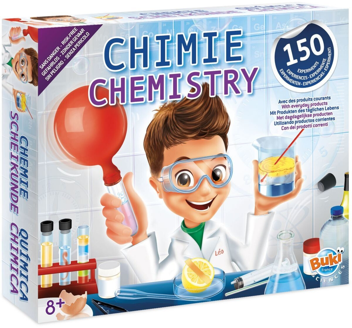 Buki Chimie Sans Danger : 150 expériences