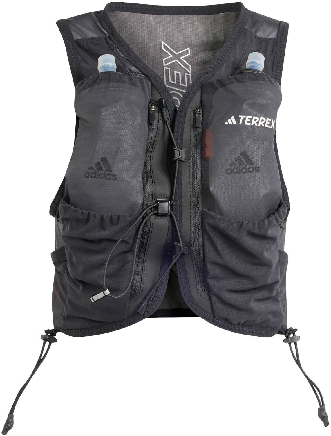 Photos - Other goods for tourism Adidas Terrex Aeroready 2.5 L Trail Running Vest M black/impact ora 