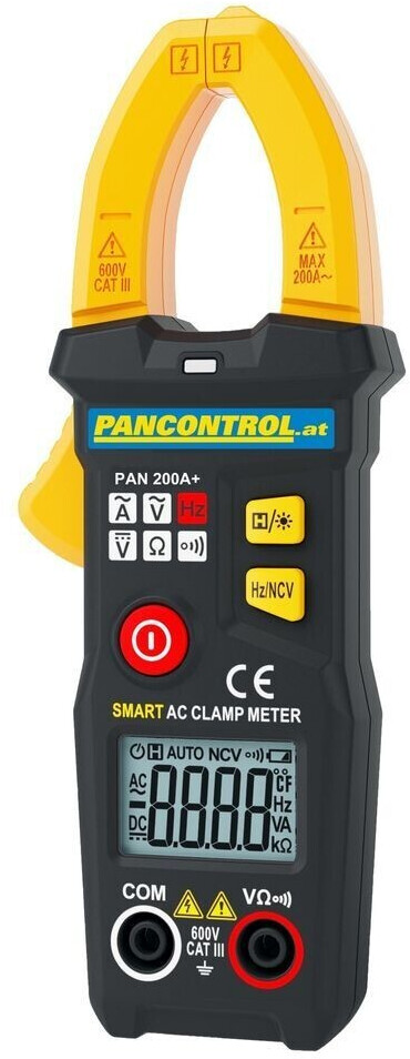 Pancontrol 200A+ Digitalstromzange AC mit automatischer Funktionswahl