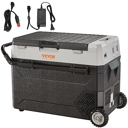 VEVOR Réfrigérateur portable double zone large 53 L