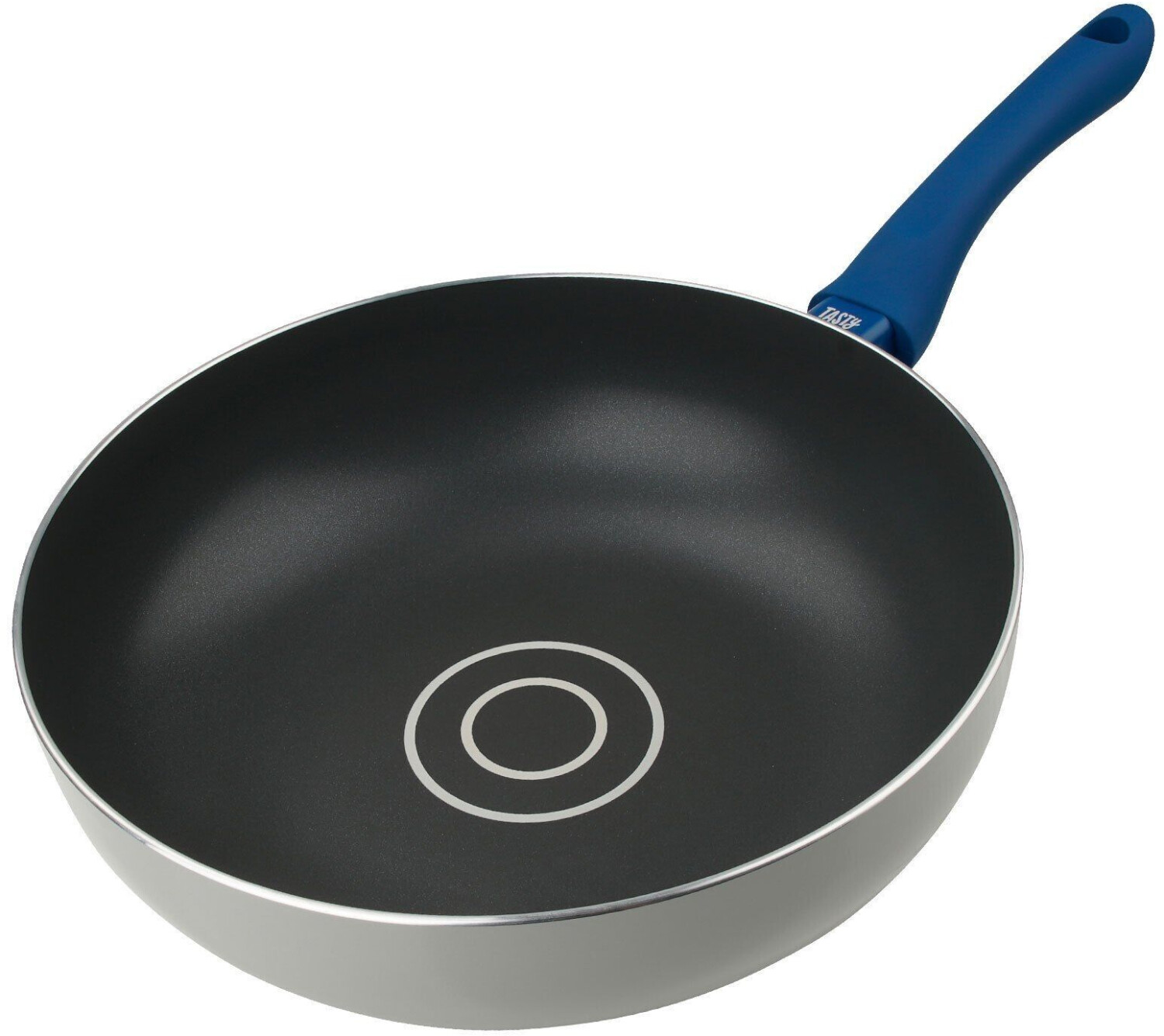 Tasty Wok Pan with OIl Dosing System Ø28cm grey/blue