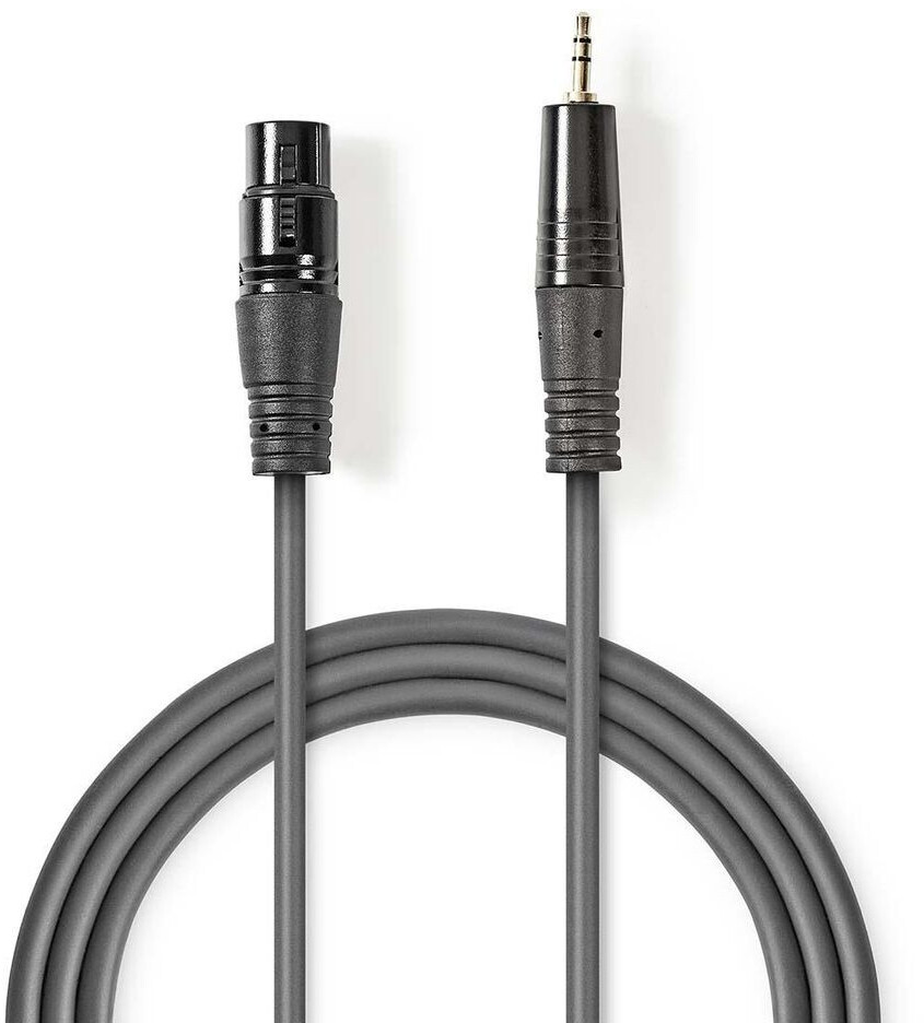 NEDIS CABO AUDIO STEREO 1 x 3.5MM MACHO 2 x 3.5MM FEMEA 20CM - NEDIS - Cabos de Áudio