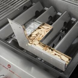 Weber stainless steel smoker box on sale