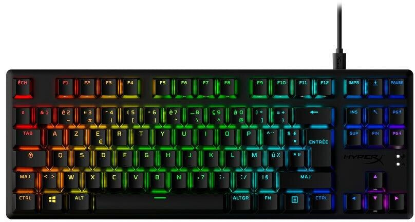 HyperX Alloy Origins Core PBT (Red Switches) (FR)