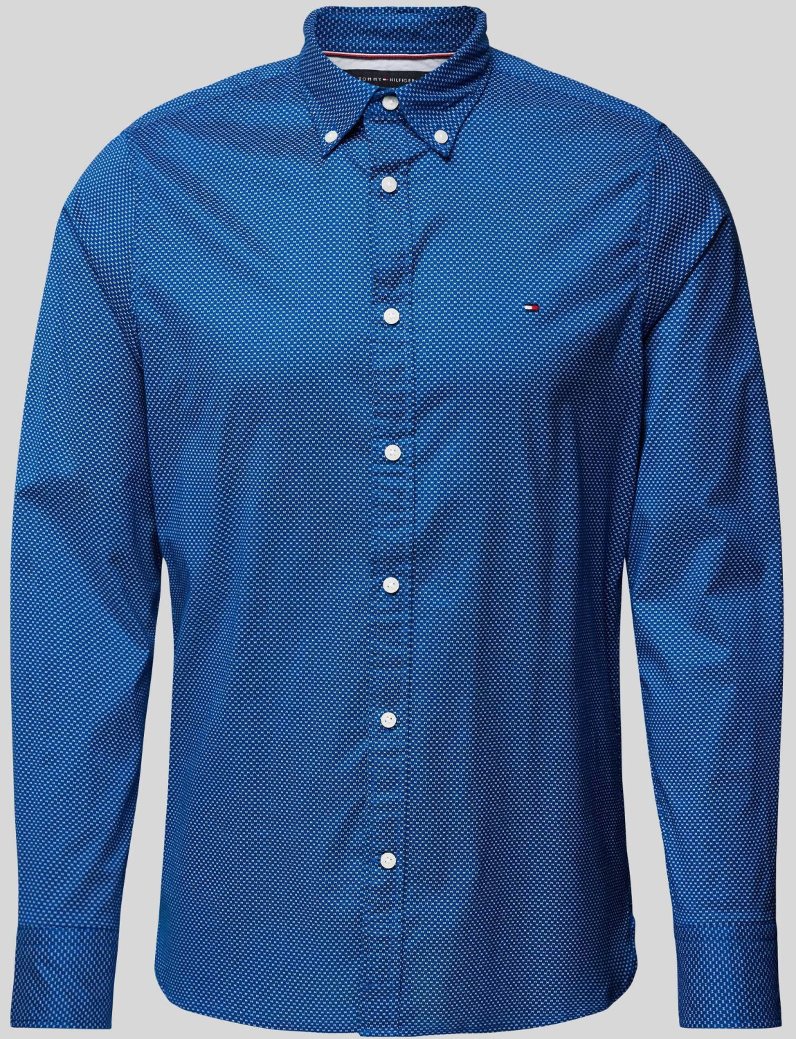 Tommy Hilfiger Slim Fit Casual Shirt with All-Over Pattern (MW0MW33762)