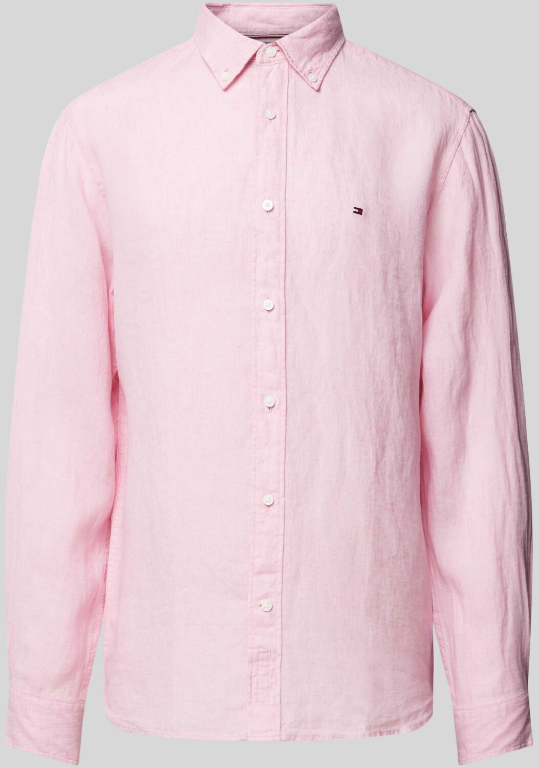 Tommy Hilfiger Regular Fit Linen Casual Shirt Model Pigment (MW0MW34602) pink