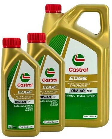 Castrol Edge 0W-40 A3/B4 5 Liter ab 46,14 € (Oktober 2026