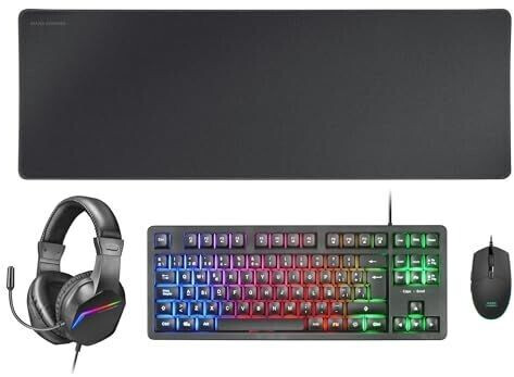 Mars Gaming MCP-RGB3 4-IN-1 Combo noir (FR)