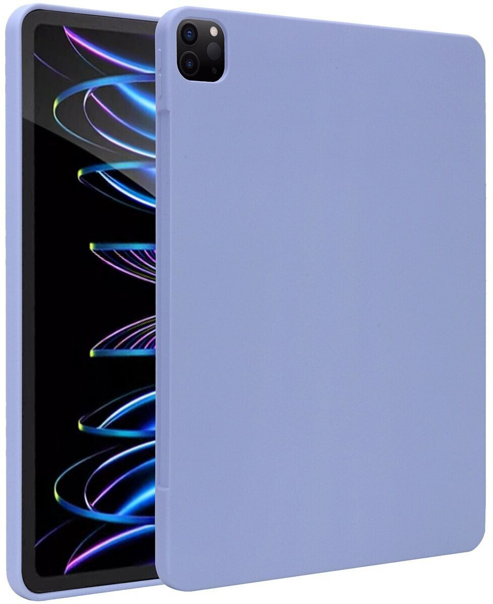Accezz Liquid Silicone Back Cover iPad Pro 12.9 2022/2021/2020 Purple