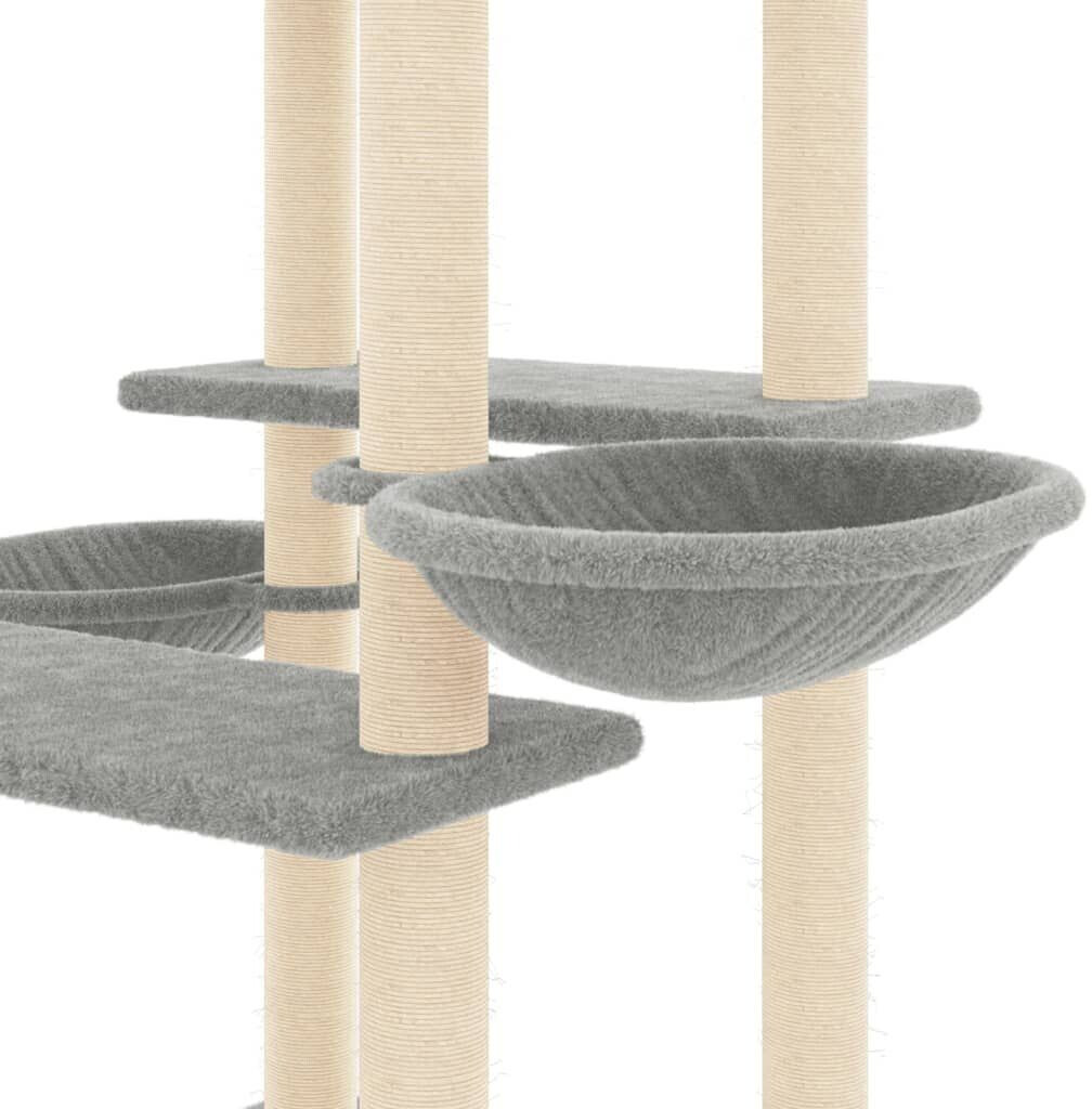 vidaXL Arbre à chat gris clair vidaXL Arbre à chat gris clair