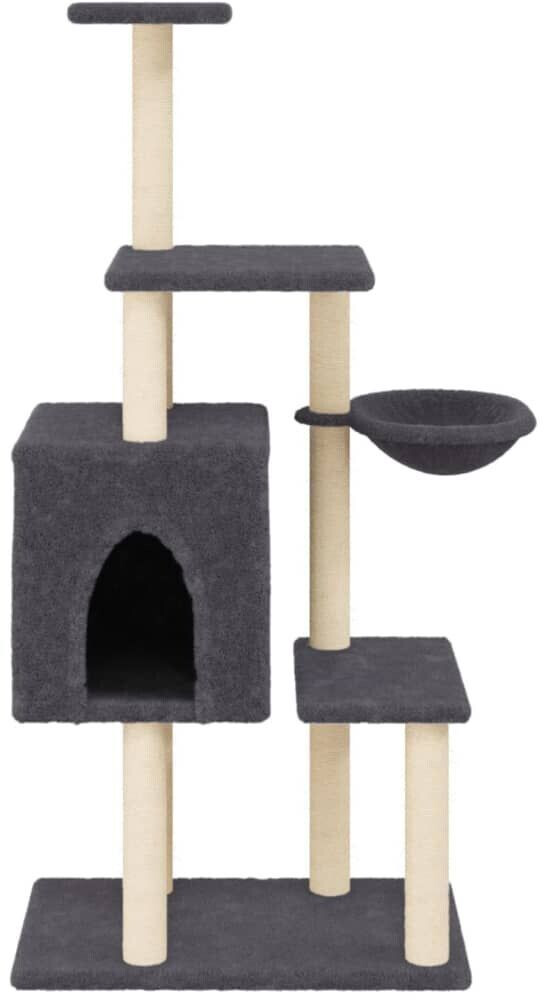 vidaXL Arbre à chat gris foncé vidaXL Arbre à chat gris foncé