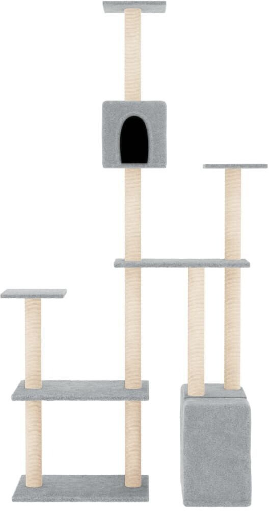 vidaXL Arbre à chat gris clair vidaXL Arbre à chat gris clair