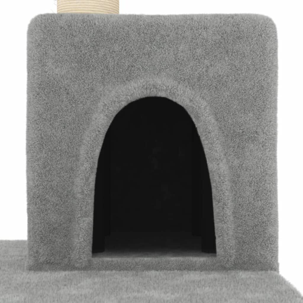 vidaXL Arbre à chat gris clair vidaXL Arbre à chat gris clair