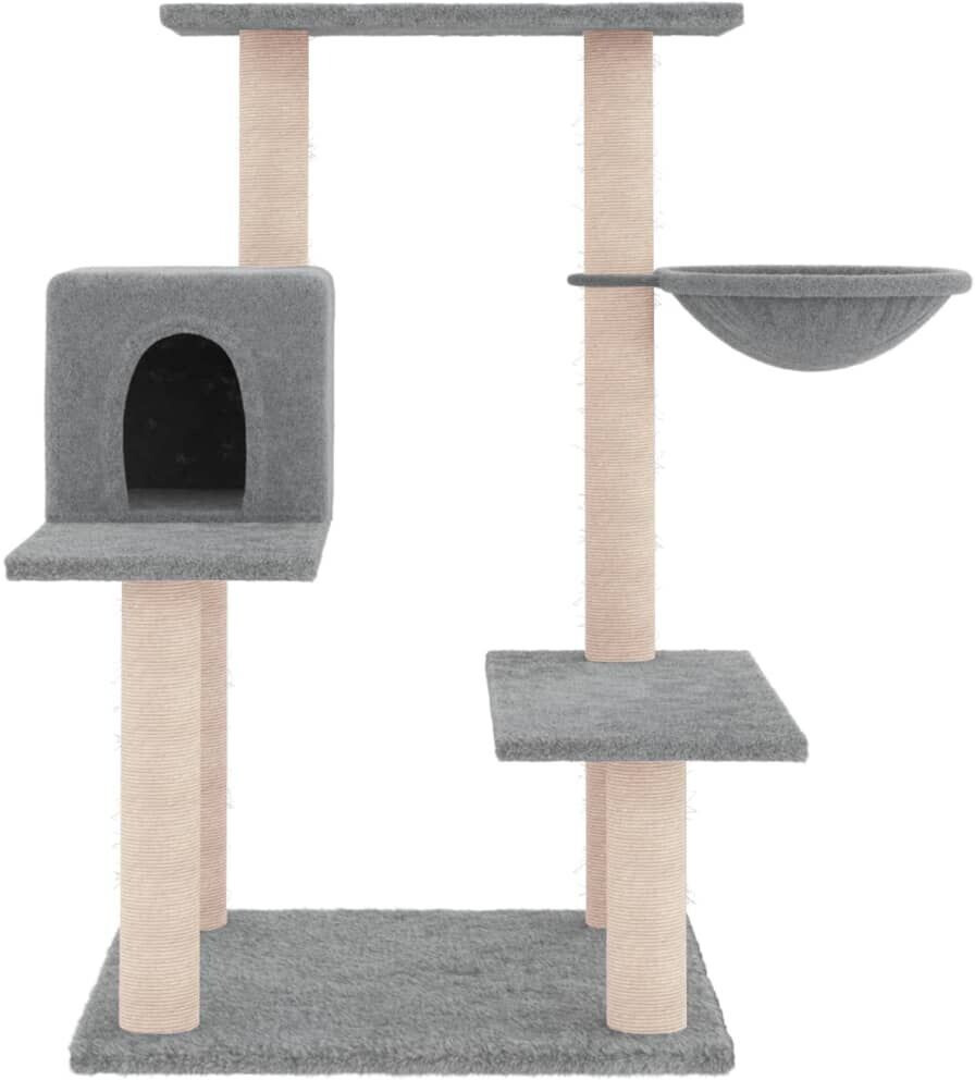 vidaXL Arbre à chat gris clair
