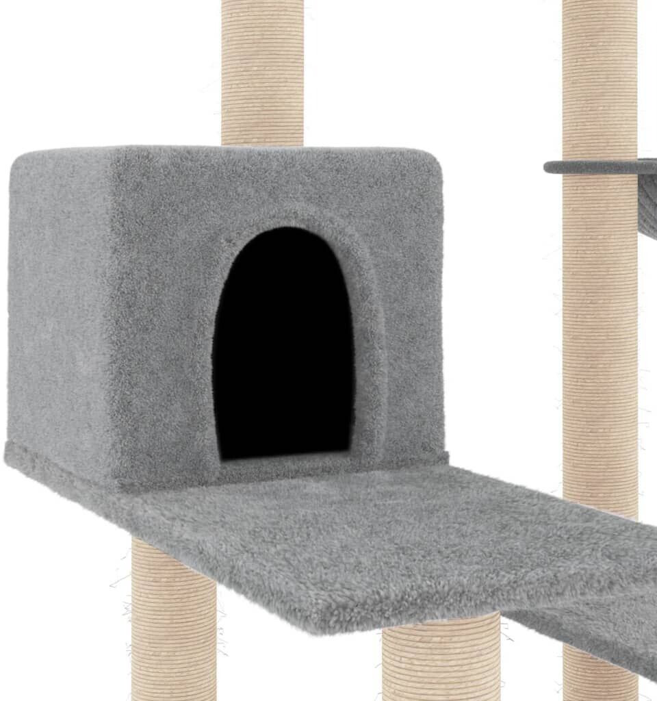 vidaXL Arbre à chat gris clair