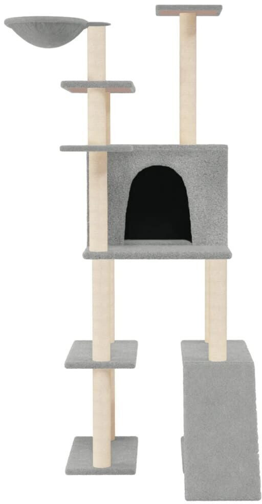 vidaXL Arbre à chat gris clair vidaXL Arbre à chat gris clair