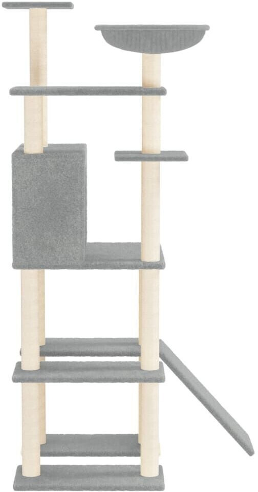 vidaXL Arbre à chat gris clair vidaXL Arbre à chat gris clair