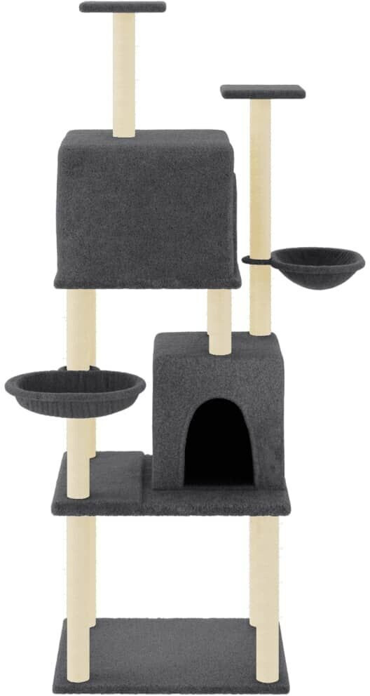 vidaXL Arbre à chat gris foncé vidaXL Arbre à chat gris foncé