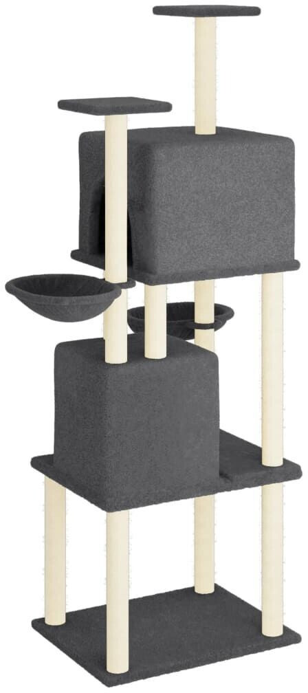 vidaXL Arbre à chat gris foncé vidaXL Arbre à chat gris foncé