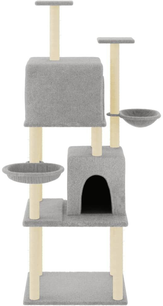 vidaXL Arbre à chat gris clair vidaXL Arbre à chat gris clair